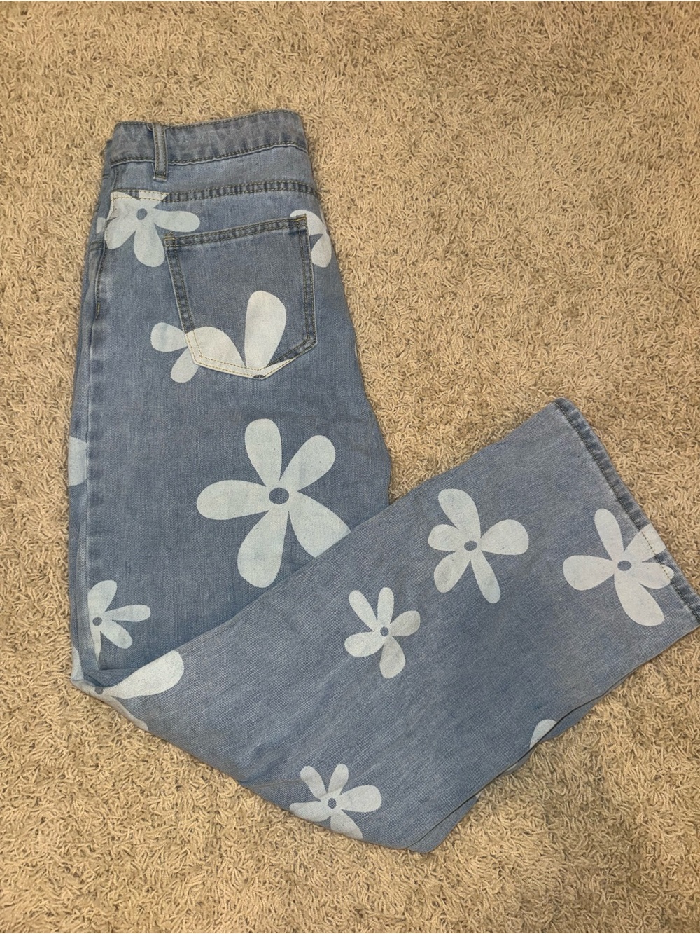 Women’s Floral Print Jeans